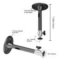 thumbnail image 4 of Projector Ceiling Mount, EEEkit Universal Video Projector Wall Mount Bracket with 360 Degree Rotation - Black, 4 of 7