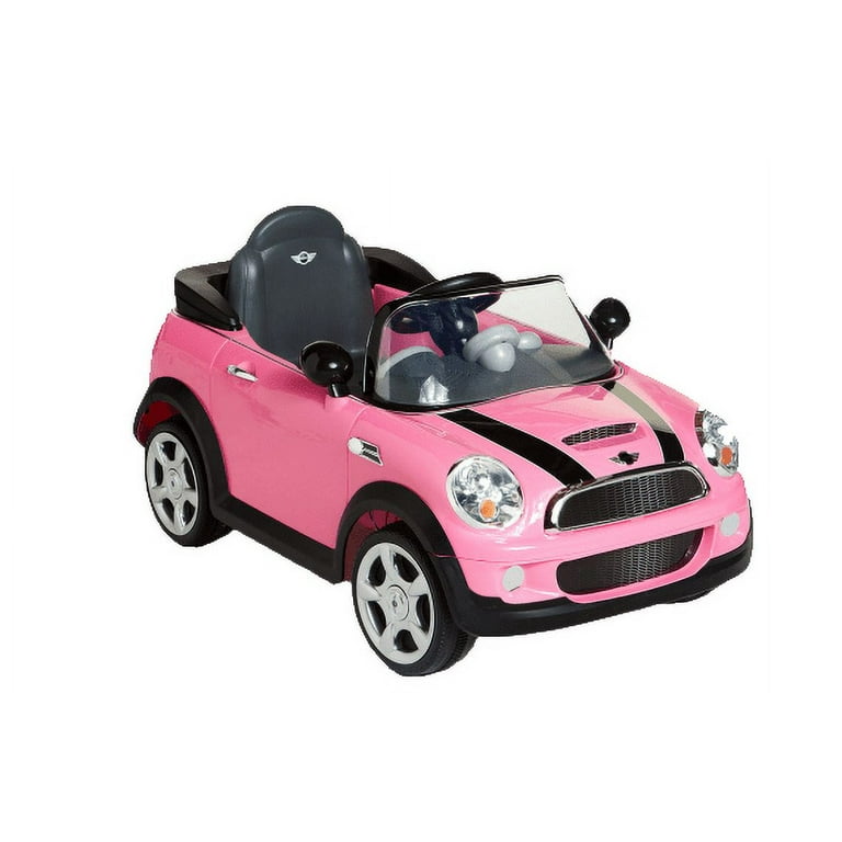 MINI Cooper S 6-Volt Battery Ride-On Vehicle (Pink) 