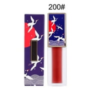 HOJO 4.5g Waterproof Lip Gloss Matte Liquid Lipstick Long Lasting Makeup Cosmetic 200#