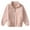 Pink, variant on LYMAYTER Little Boys Girls Thickened Jacket for Kids Toddler Fall Winter Solid Colour Long Sleeve Fleece Outerwea 3-10 T