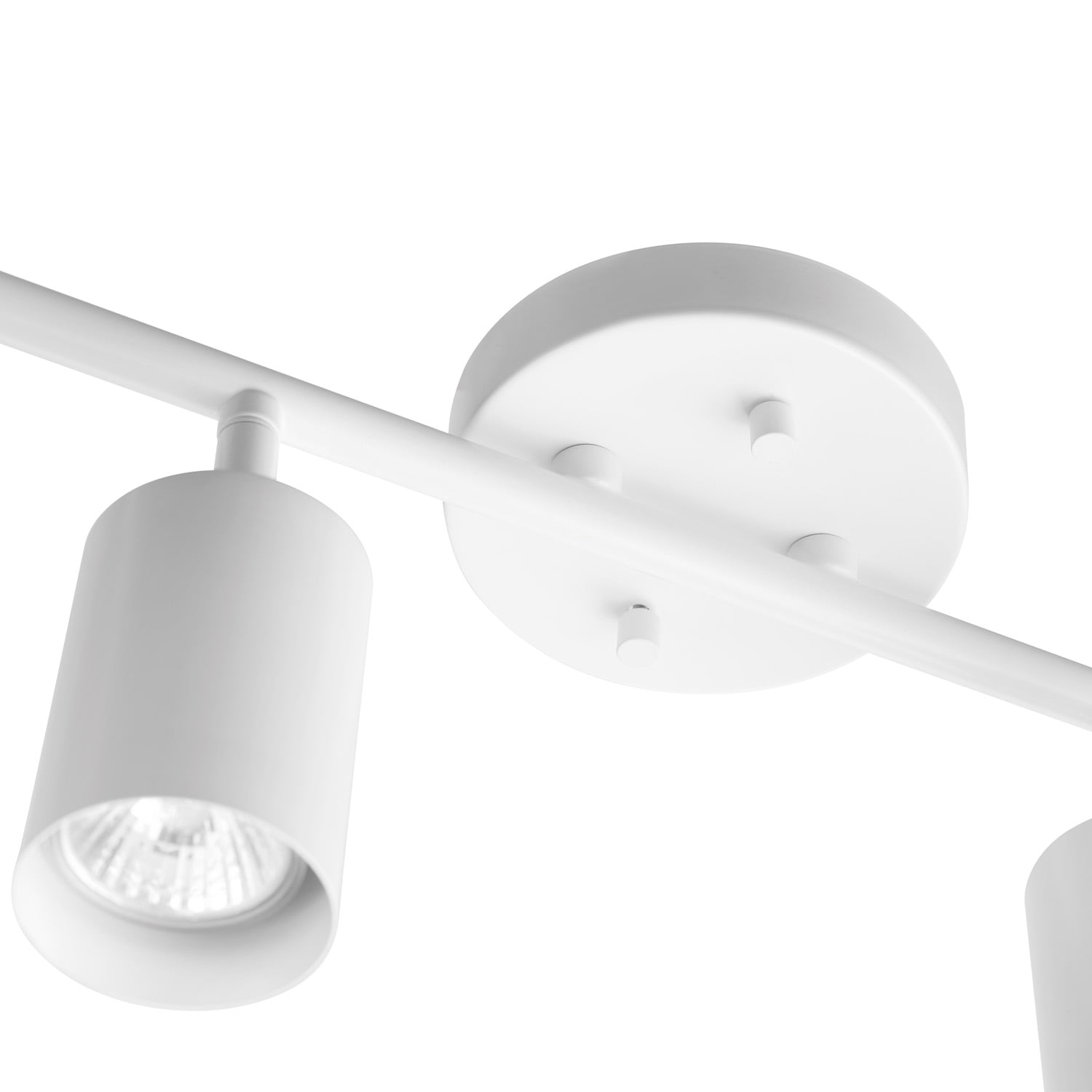 Globe Electric 4-Light Matte White Track Lighting