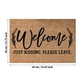 thumbnail image 3 of Offre à Durée Limitée Tapis d'Entrée d'Été pour Porte d'Entrée Intérieur Extérieur Tapis d'Intérieur d'Été Antidérapants Saisonniers Paillassons Naturels, Profil Bas, Tapis Durable pour Maison Intérieur Style Ferme Cuisine Amusante 16x24 Po, 3 of 6