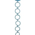 thumbnail image 1 of Allstate Guirlande de Noël Ronde Turquoise Bleu Paon 5 Pieds x 1.75 Pouces - Non Éclairée, 1 of 3