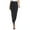 01 Black, variant on Fewfanhot Women's Pants See Through Flare Leggings Hollow Out Mesh Sheer Cover Up Trousers
