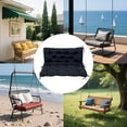 thumbnail image 3 of Outdoor Sunproof Cushion Chair Pad for Patio Garden Durable Polyester Fabric Soft Comfortable Easy Clean Bench Swing Use, 3 of 5