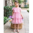 thumbnail image 4 of Arshiner Girls Tulle Dress Toddler Layered Tutu Dresses Rainbow Sequin Summer Party Birthday Wedding Cake Dress Photo Shoot, 4 of 6