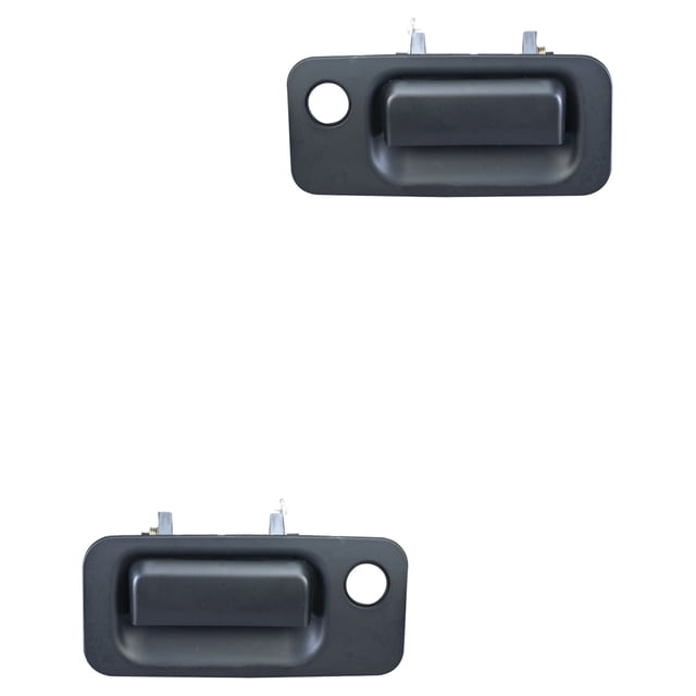 Manijas de Puertas Exteriores HUSHAN para Ford Ranger 2005 A 2009 Negro 2 Piezas