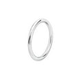 thumbnail image 2 of Gem & Harmony Classic Sterling Silver Ring Band (2.0mm) for Women, 2 of 5