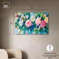 thumbnail image 5 of Blossoms of a Pink Dream Canvas Colorful Floral Art by Art Remedy, Gallery Wrapped, 45" x 30", 5 of 7