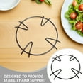 thumbnail image 3 of ELAYARD Gas Range Pan Stand Non Slip Black Stove Grates 1 Pcs For Kitchen Support, 3 of 8