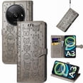 thumbnail image 1 of Funda Cartera FOXDOCK para Xiaomi Redmi A3 , Flip PU con Relieve de Gatos y Perros, Tarjetero y Soporte, 1 of 6