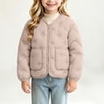 thumbnail image 3 of ATOGUTA Girl's Puffer Kids Fall Fashion Warm Long Sleeve Down Jackets with Pockets Outdoor Clothes Size 3T-13, 3 of 7