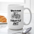 thumbnail image 6 of CafePress - Throttle It Out Mugs - 15 oz Ceramic Large White Novelty Mug, 6 of 6
