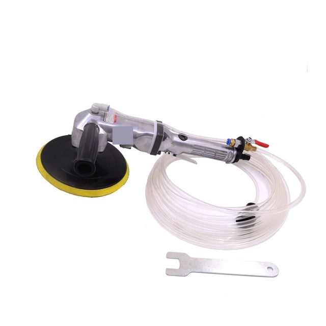 Stone Metal Tile Air Polisher Wet Stone Marble Granite7" Hand-Held Pneumatic Water Feed Sand ,High Efficiency