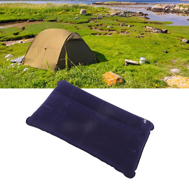 Inflatable Pillow PVC Upgrade Leakage Prevention For Camping Hiking Backpacking Neck Lumbar Support Pillow