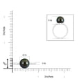 thumbnail image 4 of Angara Classic Tahitian Cultured Pearl Solitaire Ring in 925 Sterling Silver for Women | June Birthstone Jewelry for Her, 4 of 7