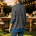 thumbnail image 4 of uublik Women's Cardigan Black Casual Long Sleeve Button Down Classic Jacket Fall Coat, 4 of 5