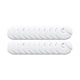 thumbnail image 1 of 20 piezas de tapones para tubo con brida de 12 mm, tapones para línea de desagüe de tubo de agua, anillos decorativos portátiles para baño y aseo., 1 of 9