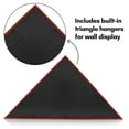 thumbnail image 5 of Americanflat 5x9.5 Picture Frame Large Flag Display Case Fits Folded Burial Flags Silhouette Box - Mahogany, 5 of 7