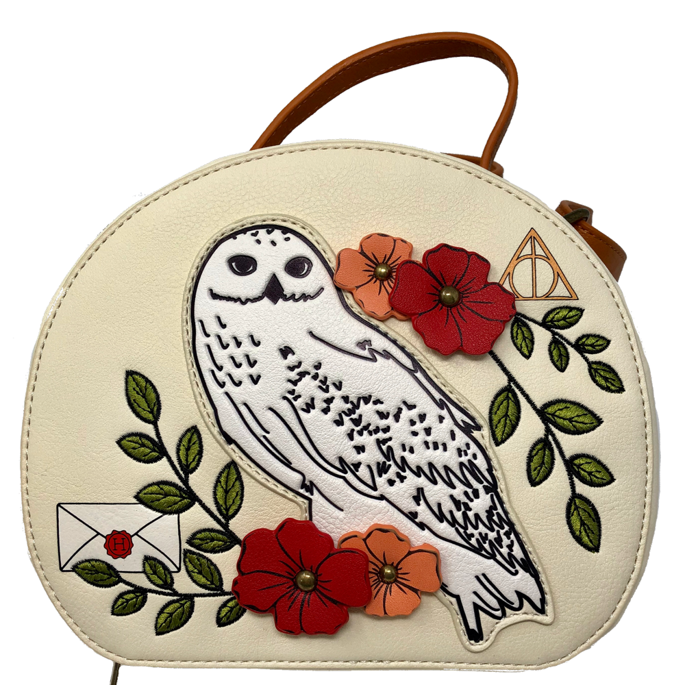 Loungefly - Harry Potter - Hedwig the Owl Floral Crossbody Bag Purse