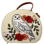Harry Potter - Hedwig the Owl Floral Crossbody Bag Purse