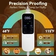 thumbnail image 3 of LIXOOMER Collapsible Bread Proofing Box with 68-115&deg;F Temp Control & 48H Timer, Bread Making Kit with Dough Warming Box, Includes 7 Kitchen Bakin, 3 of 7