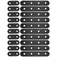 thumbnail image 1 of GARVALON 20pcs Flat Brackets Stainless Steel Black Furniture Repair and Support Tools, 1 of 8