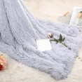 thumbnail image 5 of Windfall 80x120cm Soft Fluffy Shaggy Warm Bed Sofa Bedspread Bedding Sheet Throw Blanket, 5 of 7
