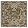thumbnail image 6 of SAFAVIEH Beach House Orville Indoor/Outdoor Area Rug Cream/Brown, 5'3" x 7'6", 6 of 9