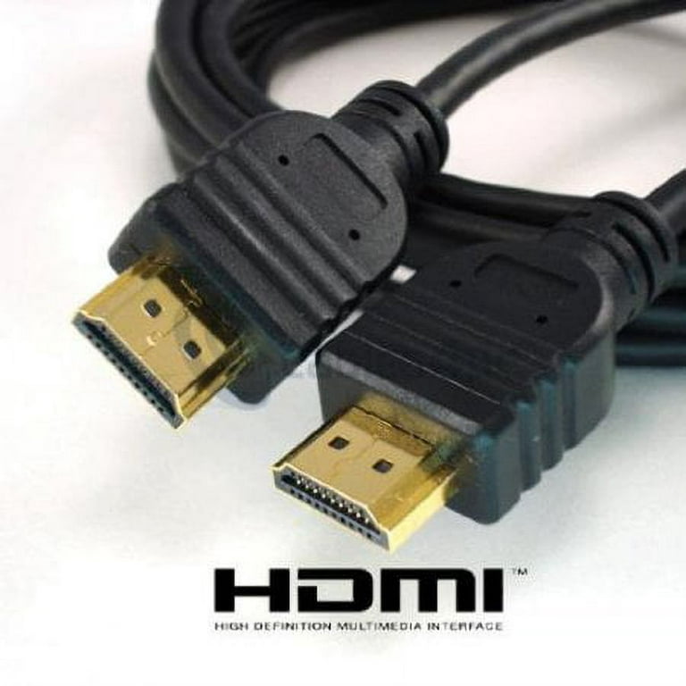 Câble hdmi full HD Tv 4k 3D Blu Ray ps4 Xbox 1.4 Lcd pc 1920x1080p  Gold-1.5M - Cdiscount TV Son Photo
