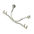 thumbnail image 1 of 1pcs Eyeglasses Bridge Nose Pad Arm Metal Rimless Optical Frame Broken Replacement Eyewear Glasses Accessory 1113 silver, 1 of 5