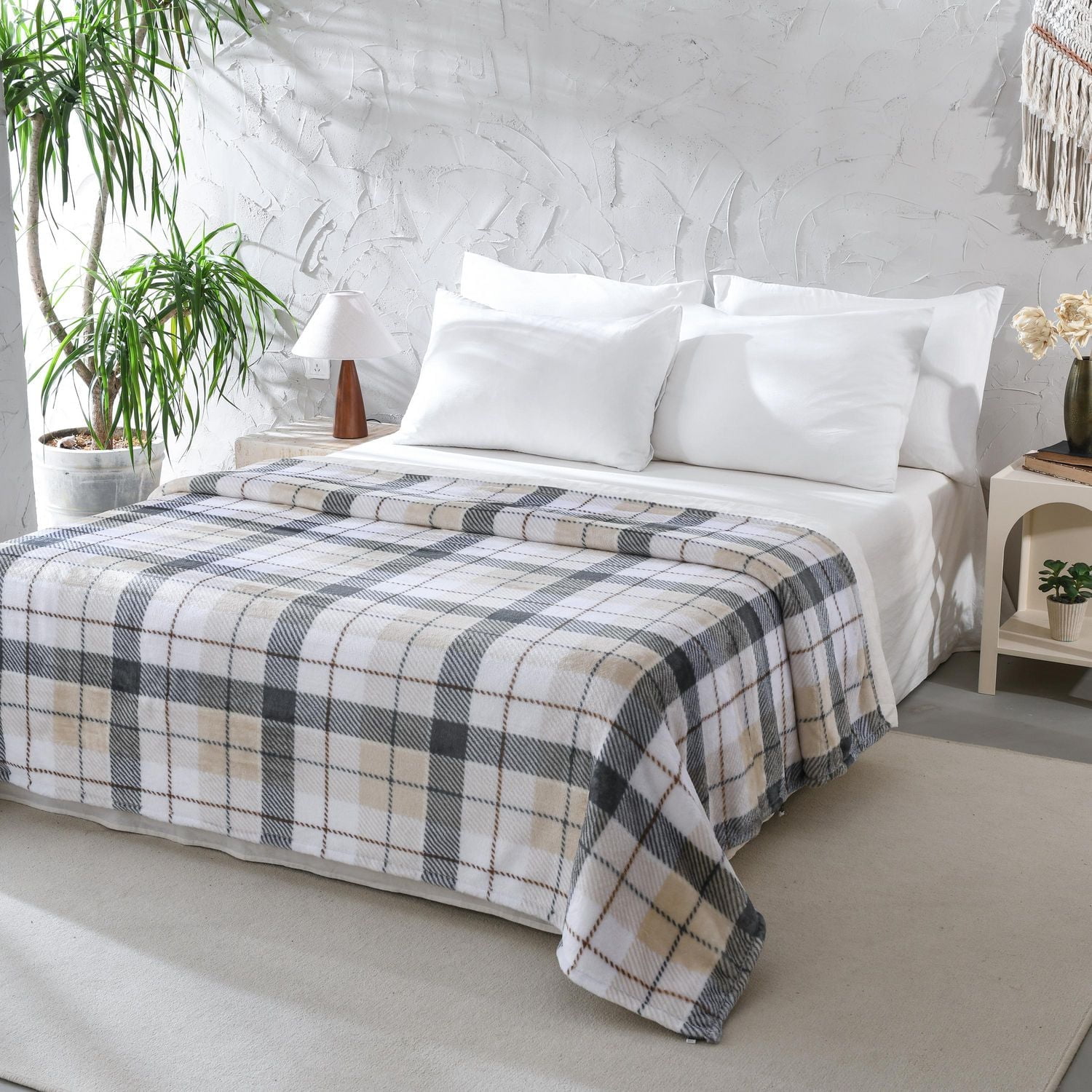 Couverture en peluche Mainstays Taille : 1 place - Très grand