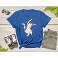 thumbnail image 6 of Cute Funny Dancing Cat Kitty Kitten Music Note For Men Women T-shirt Cat Lover Funny Cat Shirt Cat Lover Cat Owner Gift Pet Lover Shirt, 6 of 8