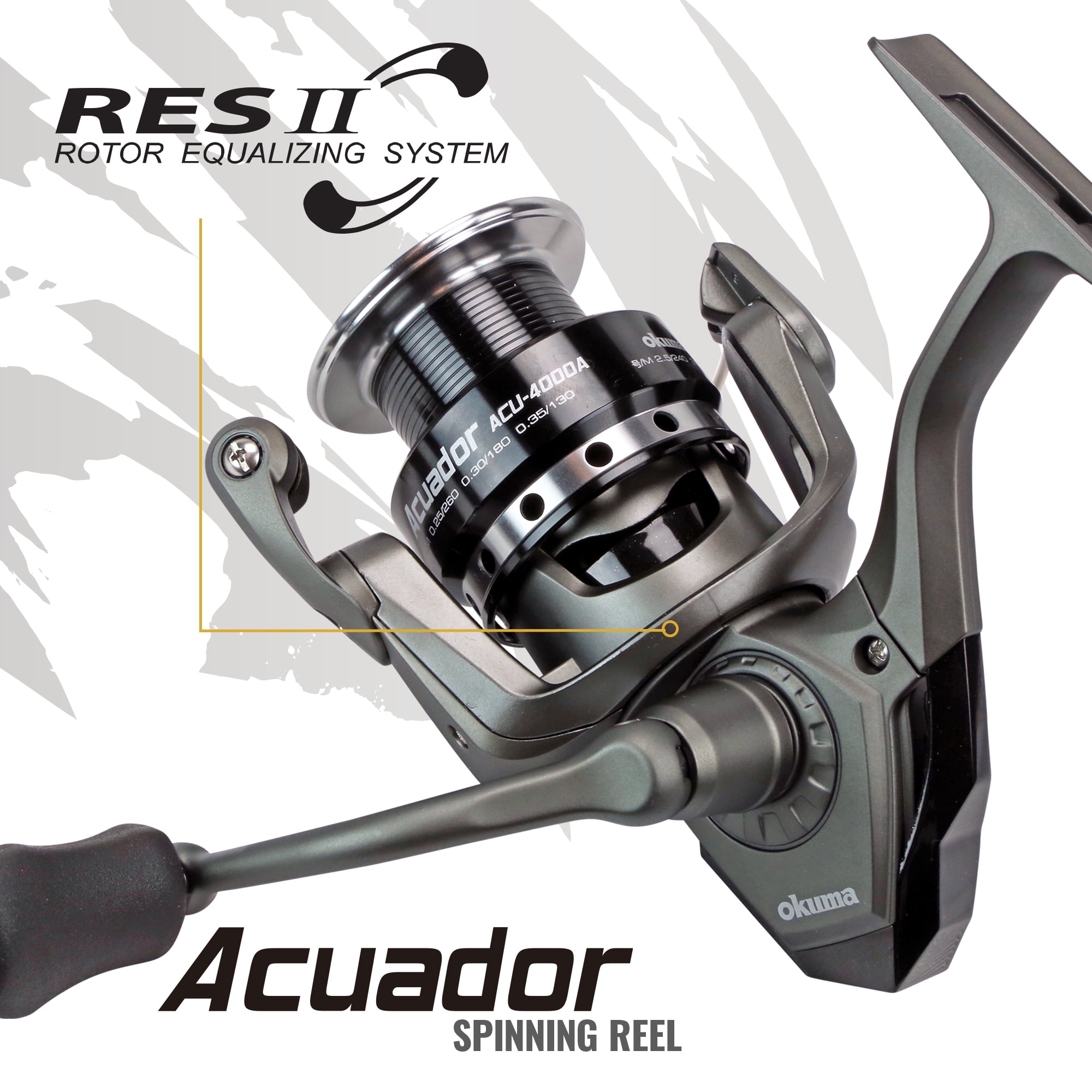 Okuma Acuador 3000-Size Spinning Fishing Reel