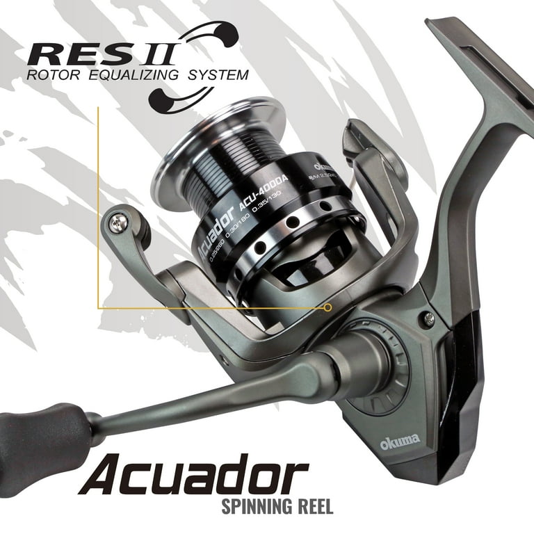 Okuma Acuador 3000-Size Spinning Fishing Reel - Walmart.com Okuma Acuador 3000-Size Spinning Fishing Reel - Walmart.com