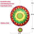 thumbnail image 4 of Liranovly 3D Metal Peacock Wind Spinner-Hanging 12in Spinfinity Designs Wind Spinners for Outdoor & Indoor Decorations, 4 of 7