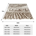 thumbnail image 3 of Sikiie Vineyard Landscape 1 Ultra-Soft Micro flannel Blanket Luxury All Seasons Warm Blanket for Bedding Sofa and Travel (4 sizes)-40"x30", 3 of 7