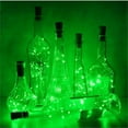 thumbnail image 2 of Wine Bottle Lights with Cork, Battery Operated 20 LED Cork Shape Silver Wire Colorful Fairy Mini String Lights(No Bottles) for DIY, Party, Decor, Christmas, Halloween,Wedding, 2 of 7