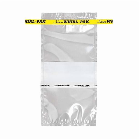 Whirl-Pak Sampling Bag,18fl oz,9 in,4.5 in,PK500 B01065