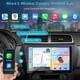 thumbnail image 2 of Estéreo de coche Carpuride Double Din CarPlay Android Auto 9" HD, 2 of 8