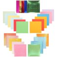 thumbnail image 1 of SEWACC 200Pcs Decorative Craft Paper For Diy And Scrapbooking Bright Color Square Handicraft Making, 1 of 8