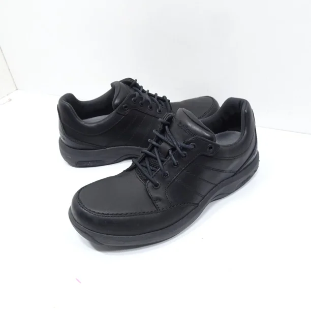 New Balance 1700 Mens 9 2E Black Leather Casual Walking Shoe Sneaker MD1700BK