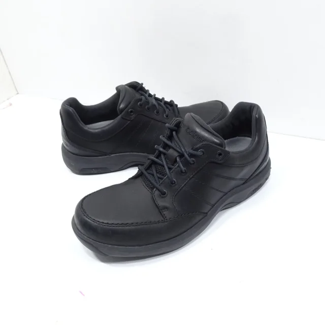 New Balance 1700 Mens 9 2E Black Leather Casual Walking Shoe Sneaker MD1700BK
