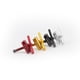 thumbnail image 2 of Soidarity Bisagra para bicicleta, abrazadera, placa de palanca, accesorios modificados, abrazaderas C resistentes universales, pieza de hebilla, accesorio Ciclismo Plata Soidarity OD024307-03, 2 of 6
