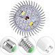 thumbnail image 3 of GLOGLOW 85~265V LED Bombilla de lámpara de Crecimiento, 18W Full Spectrum Plant Grow Luminarias E27 Hydroponic Flower Veg Lámparas de Cultivo para Invernadero(GU10) Ecomeon no, 3 of 6