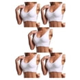 thumbnail image 1 of Minnieouse Sujetador deportivo inalámbrico para mujer, chaleco acolchado para dormir, ropa interior transpirable a prueba de golpes para mujer, Type2 NO2, 1 of 3