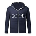 thumbnail image 4 of Mens And Womens Hooded Sweater European And American Personality Embroidery Casual Hop Hooded Sweater Cardigan Coat Top, 4 of 4