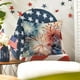 thumbnail image 4 of Fiudx Decoraciones Del Hogar Para Sala De Estar. Funda De Almohada De 18.0 X 18.0 In, Diseño De Estrella Del Día De La Independencia, 4 De Julio, Funda De Almohada Con Bandera Americana, Funda De Coj, 4 of 7