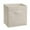 Beige, variant on Foldable Storage Cubes Collapsible Boxes With Handles Closet Organizer Shelf Storage Containers Non Woven Cloth Fabric Drawers