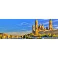 thumbnail image 2 of Basilica of Our Lady of the Pillar in Zaragoza, Spain 1000pc Panoramic Puzzle, 2 of 2